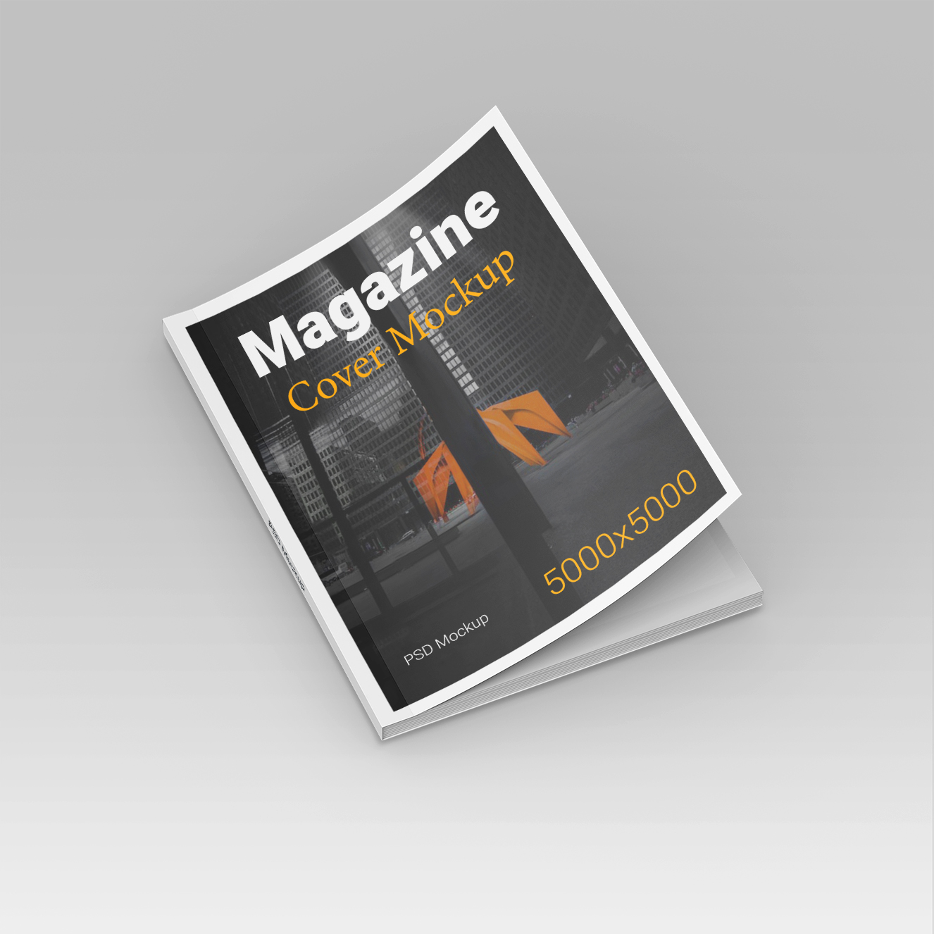 高级感杂志封面画册样机3组插图2