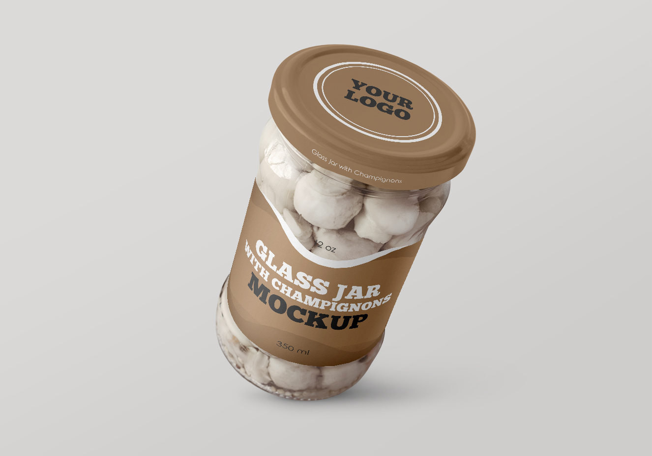 高质感食品玻璃罐样机3组插图2