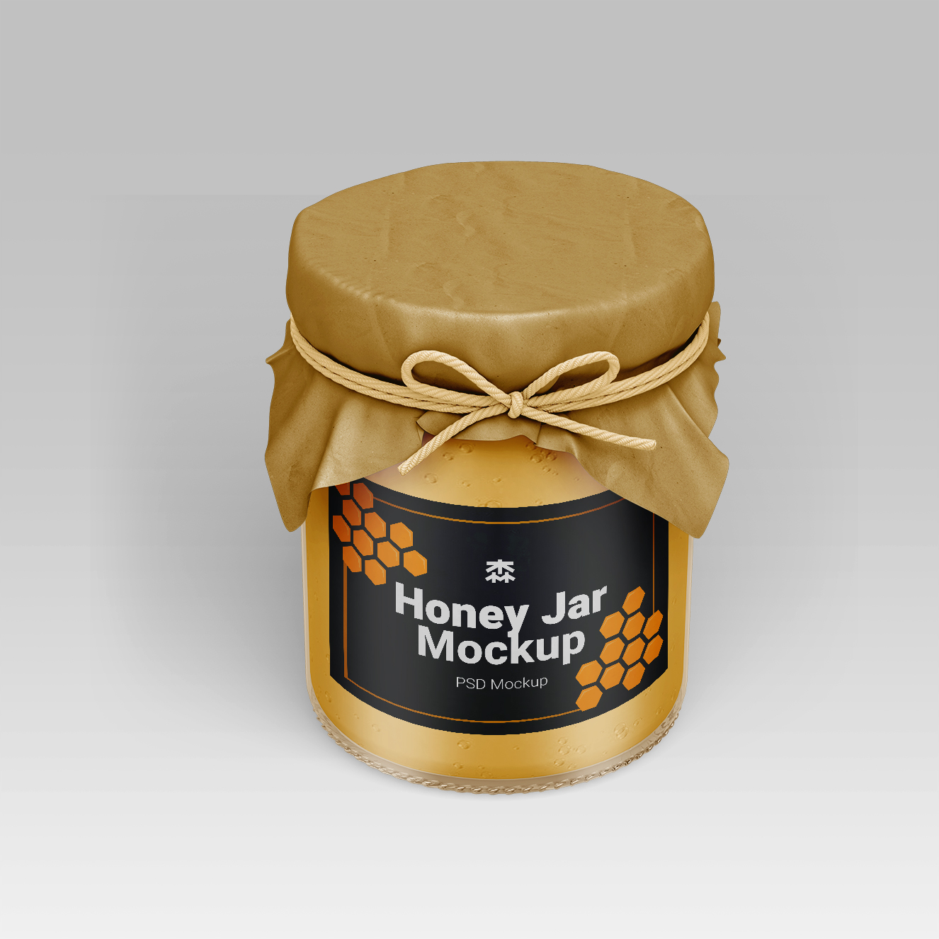 蜂蜜玻璃罐样机3组插图2