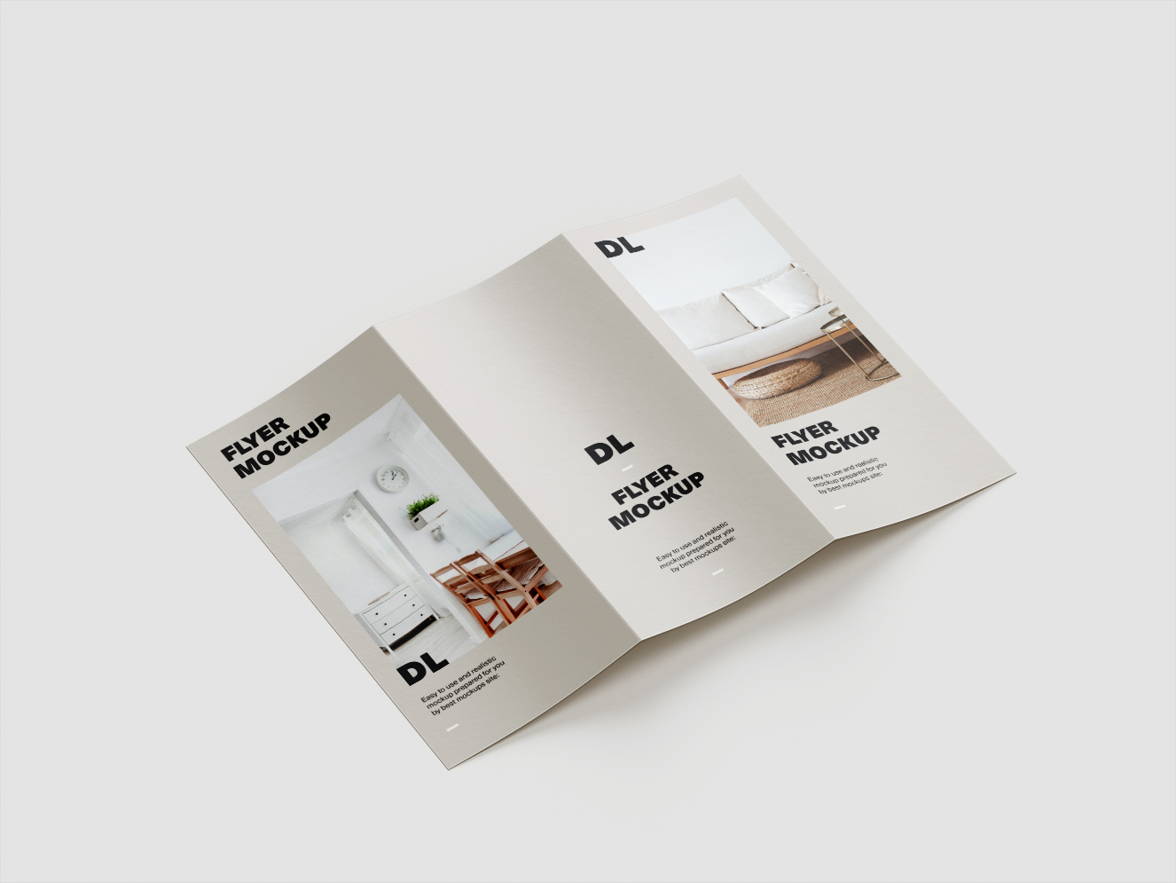 高质感实用的三折页样机5组插图3