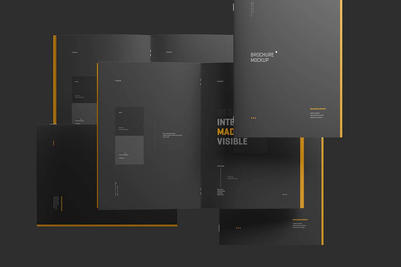 A4杂志画册样机4组插图3