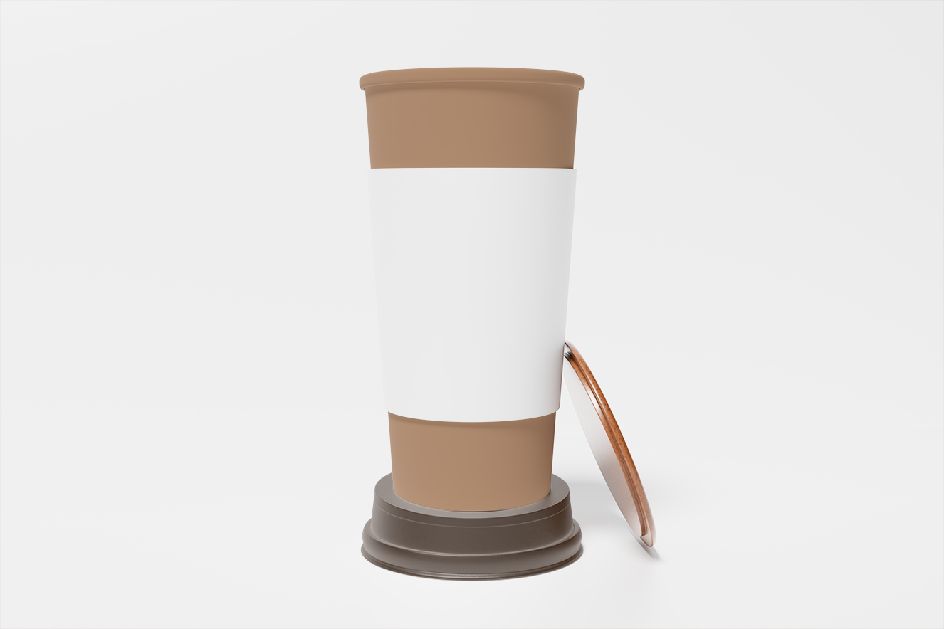 高质感咖啡杯奶茶杯饮品杯样机4组插图3