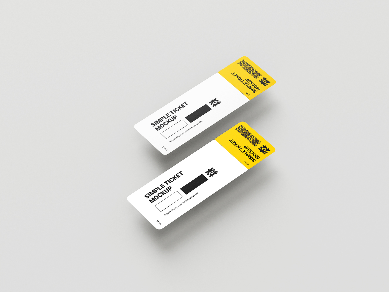 矩形票证样机5组插图4