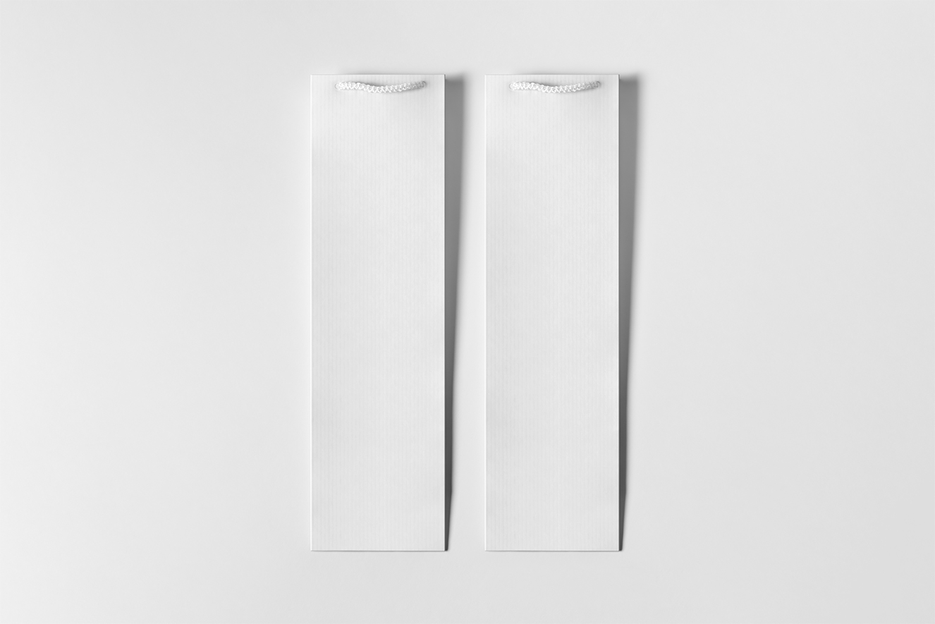 带袋子的葡萄酒红酒样机8组插图4