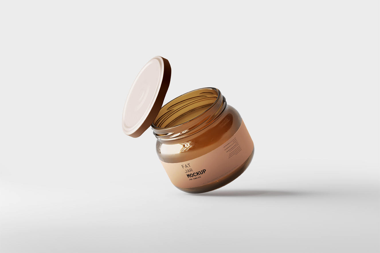 高质感食品玻璃罐样机5组插图4