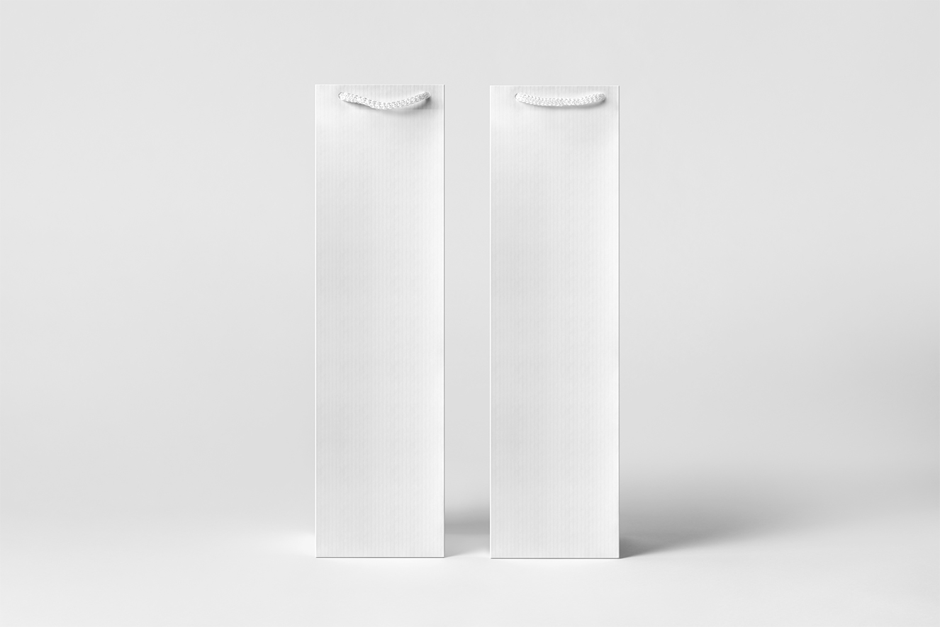 带袋子的葡萄酒红酒样机8组插图5