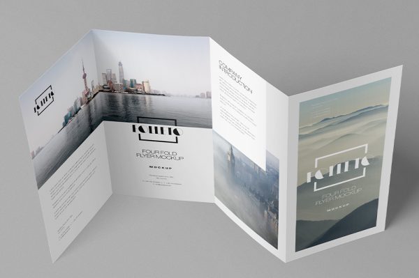 高端四折页样机