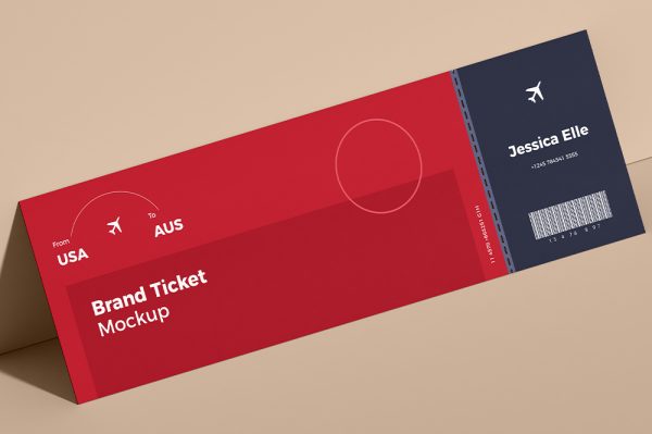 票证演唱会票机票样机