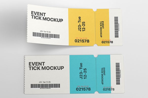 门票票券样机