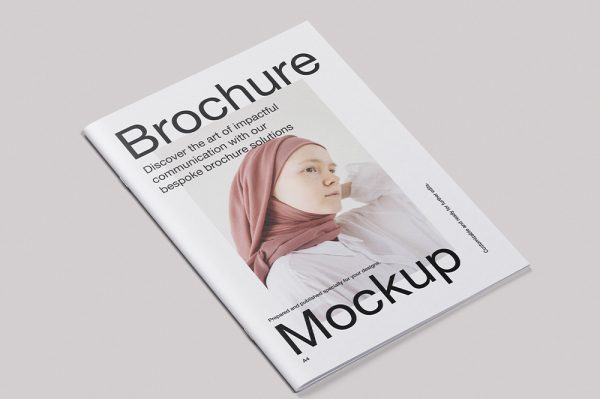 高级感A4杂志画册样机8组