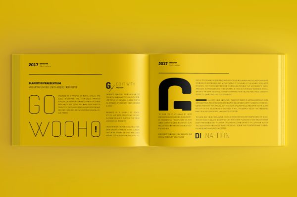 画册杂志样机4组