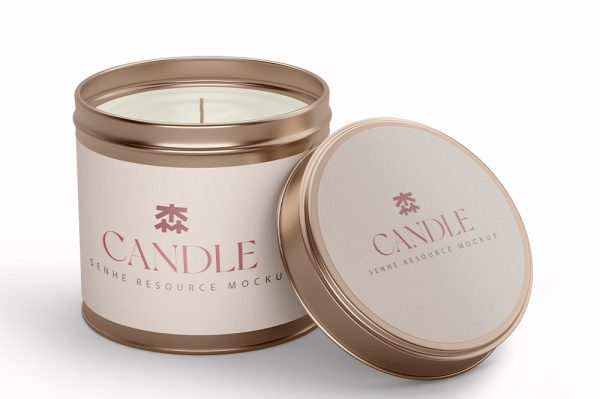 锡罐蜡烛香薰样机