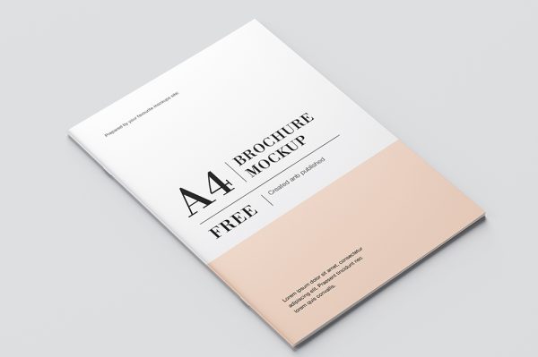 高颜值杂志画册样机6组