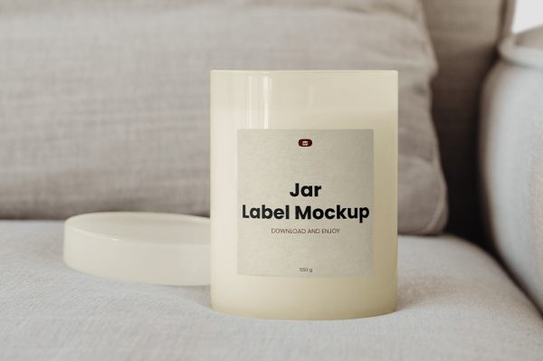 磨砂香薰蜡烛样机