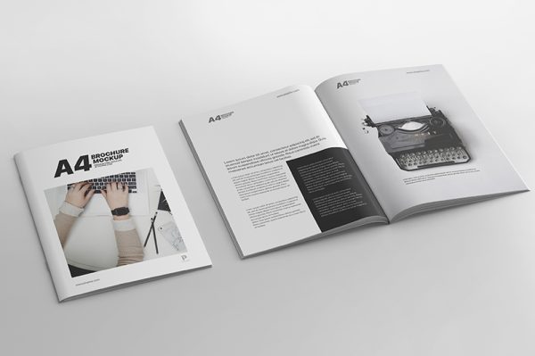 A4杂志画册样机