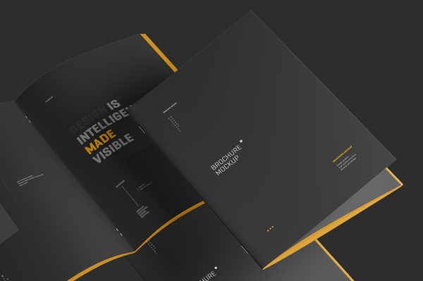 A4杂志画册样机4组