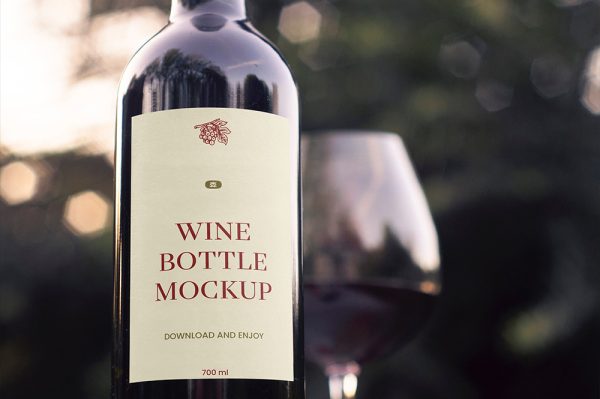 葡萄酒红酒样机