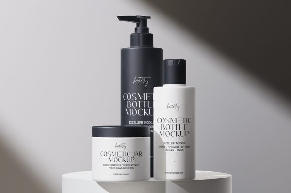 护肤品套装样机4组