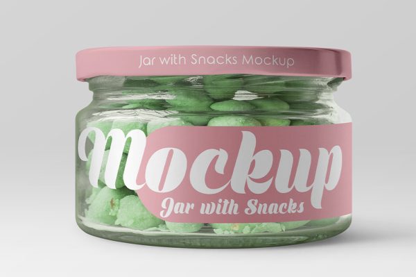 食品玻璃罐样机