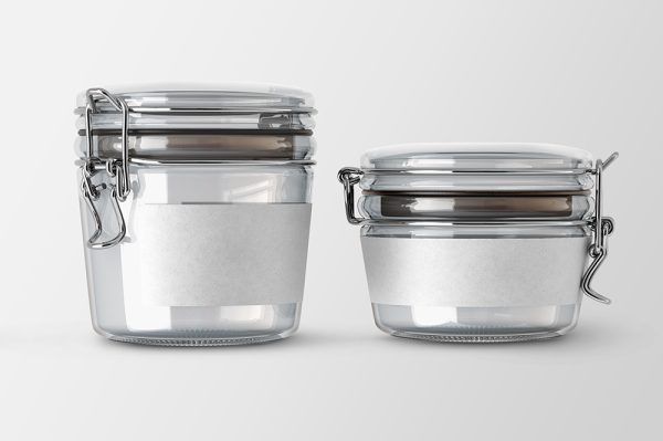 食品玻璃罐样机