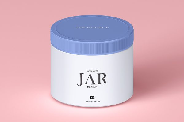 面霜药品保健品罐样机