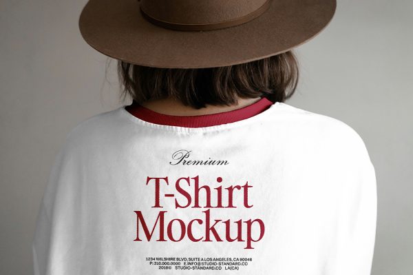 高质感T恤样机