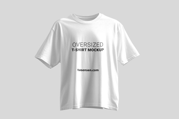 高质感宽松T恤样机