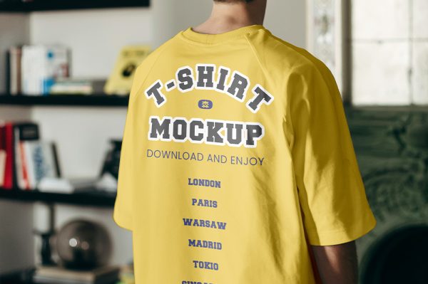 高质感宽松T恤样机