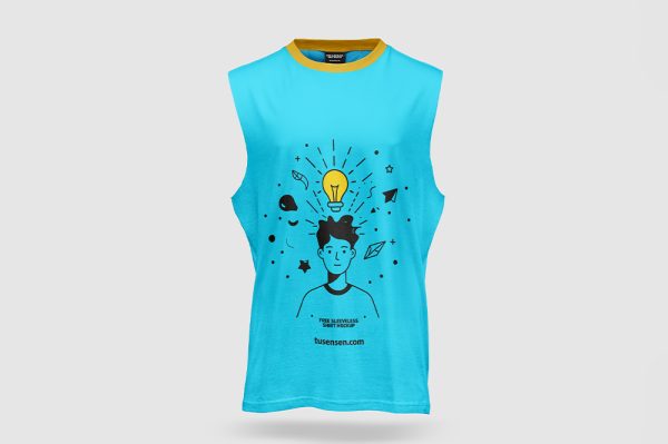 无袖T恤样机2组