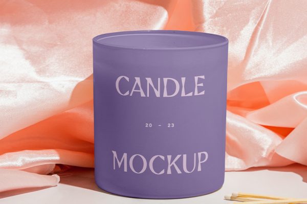 蜡烛香薰罐样机