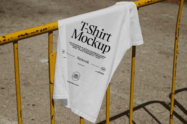 街头T恤样机