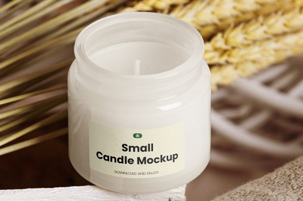 小麦蜡烛香薰样机