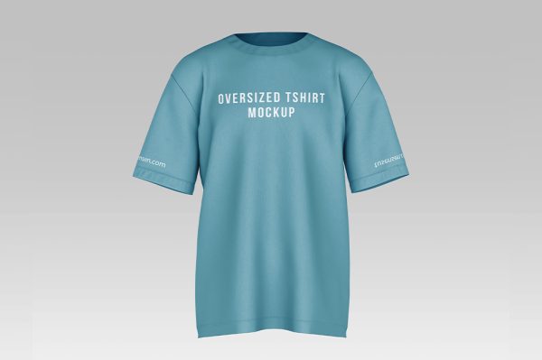 高质感宽松T恤样机3组
