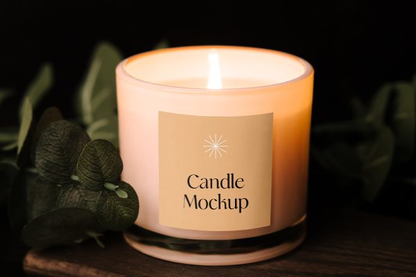 蜡烛香薰罐样机