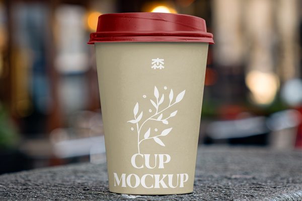 咖啡奶茶饮品杯样机