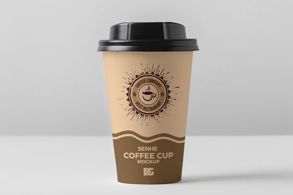 高质感咖啡奶茶饮品杯样机