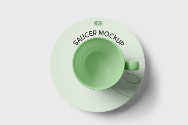 高质感骨瓷咖啡杯样机