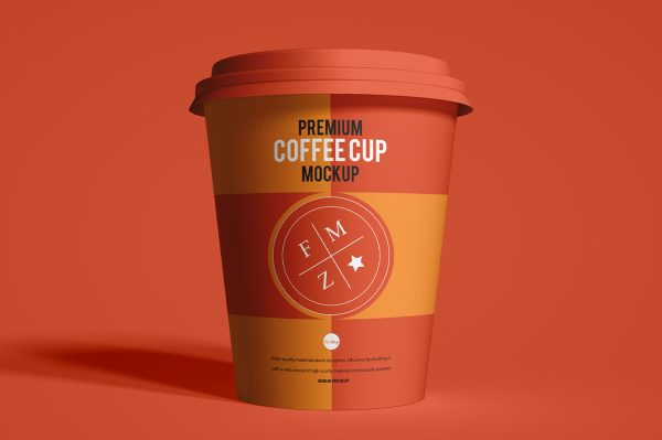 高质感咖啡杯奶茶杯样机