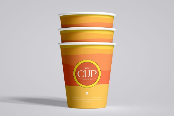 高质感一次性纸杯样机