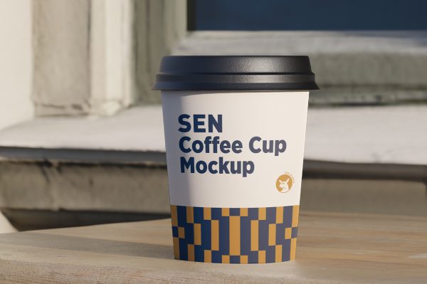 高质感咖啡杯奶茶杯样机