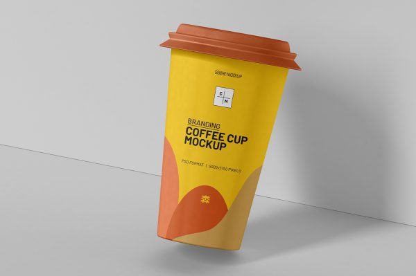 高质感咖啡杯奶茶杯饮品杯样机