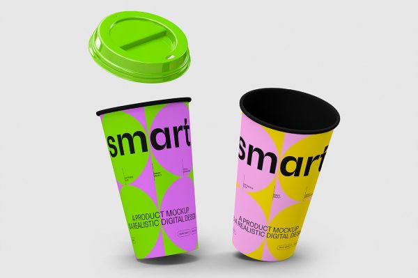 高质感咖啡杯奶茶杯饮品杯样机