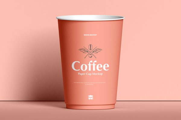 高质感一次性纸杯样机