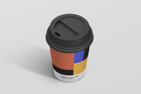 高质感咖啡杯奶茶杯样机8组