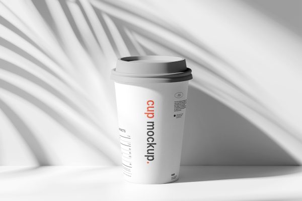 高质感咖啡杯奶茶杯饮料杯样机