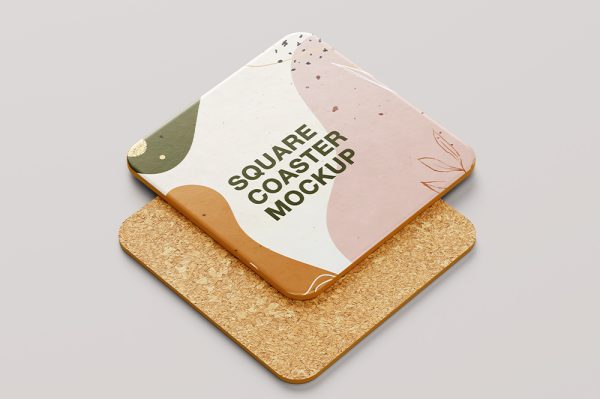 方形杯垫样机5组