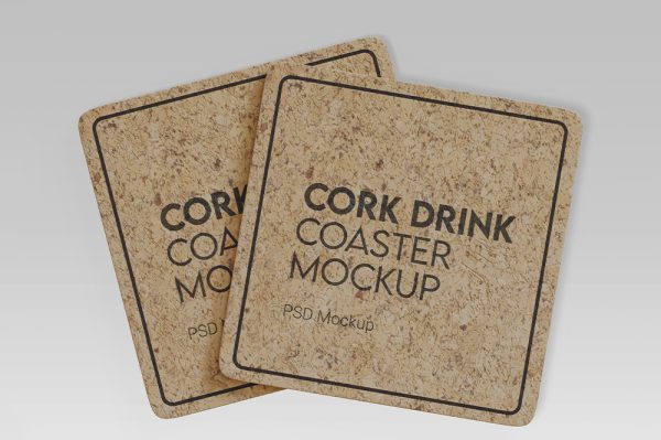 软木饮料杯垫样机3组