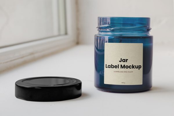 香薰蜡烛罐子样机