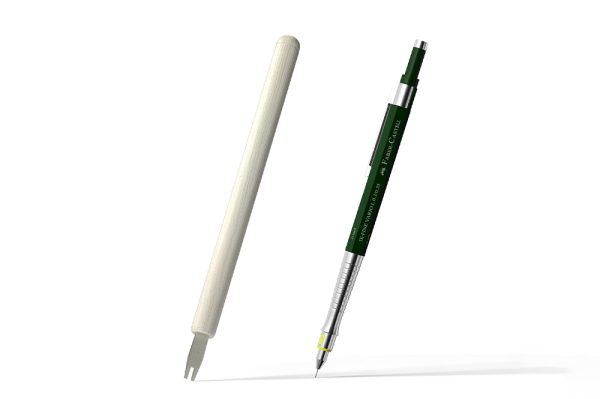 自动铅笔和木质工具样机