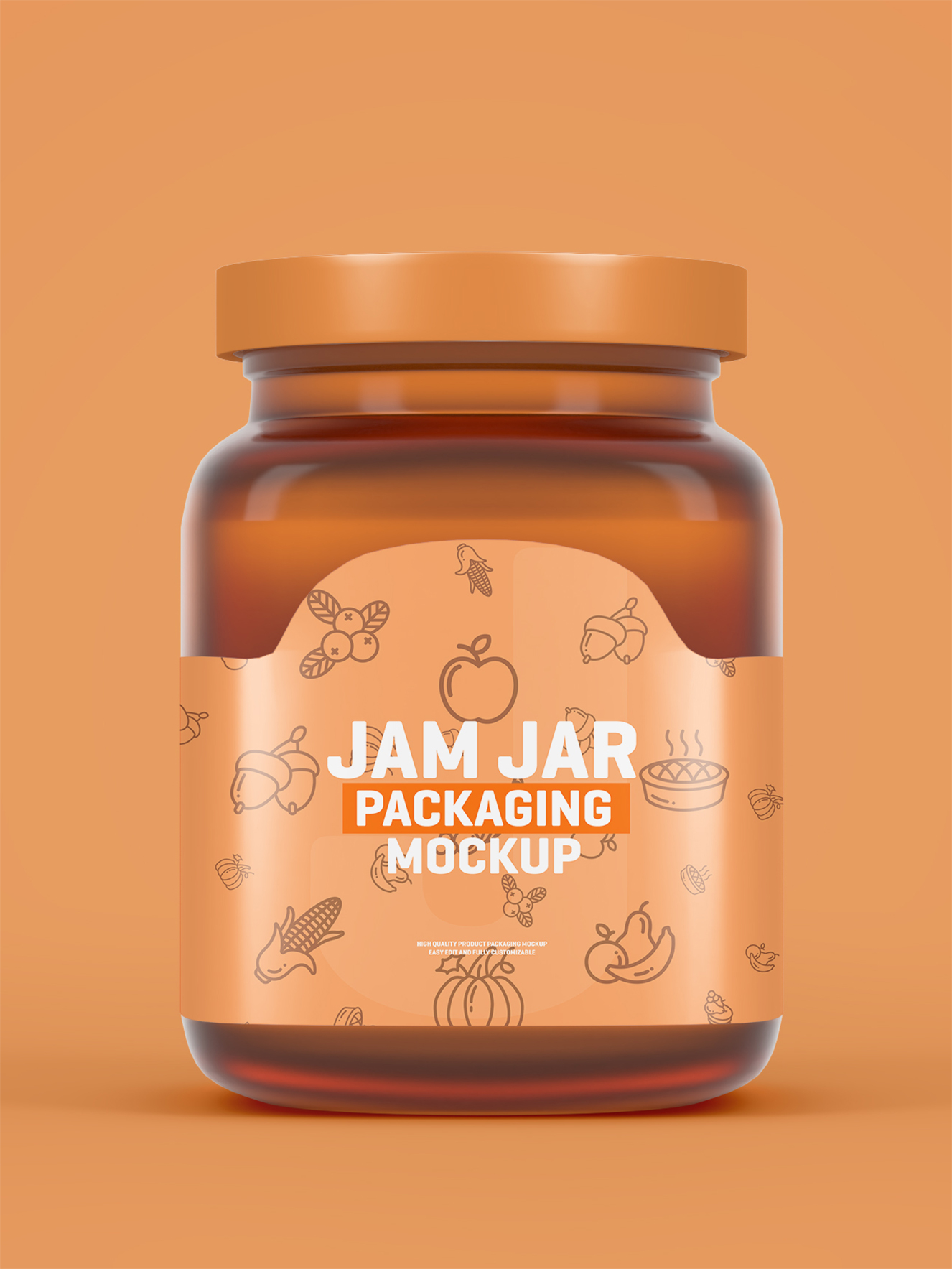 高级感果酱玻璃罐样机5组插图